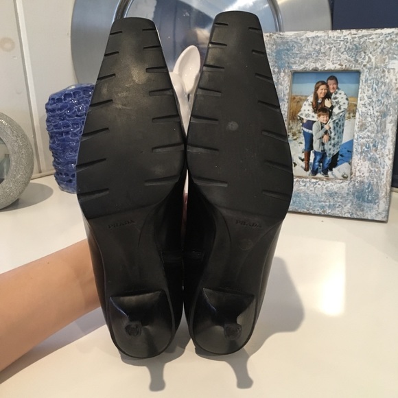 Black PRADA anklets size 35 - Picture 4 of 5